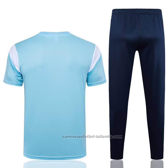 Chandal del Manchester City Manga Corta 23/24 Azul